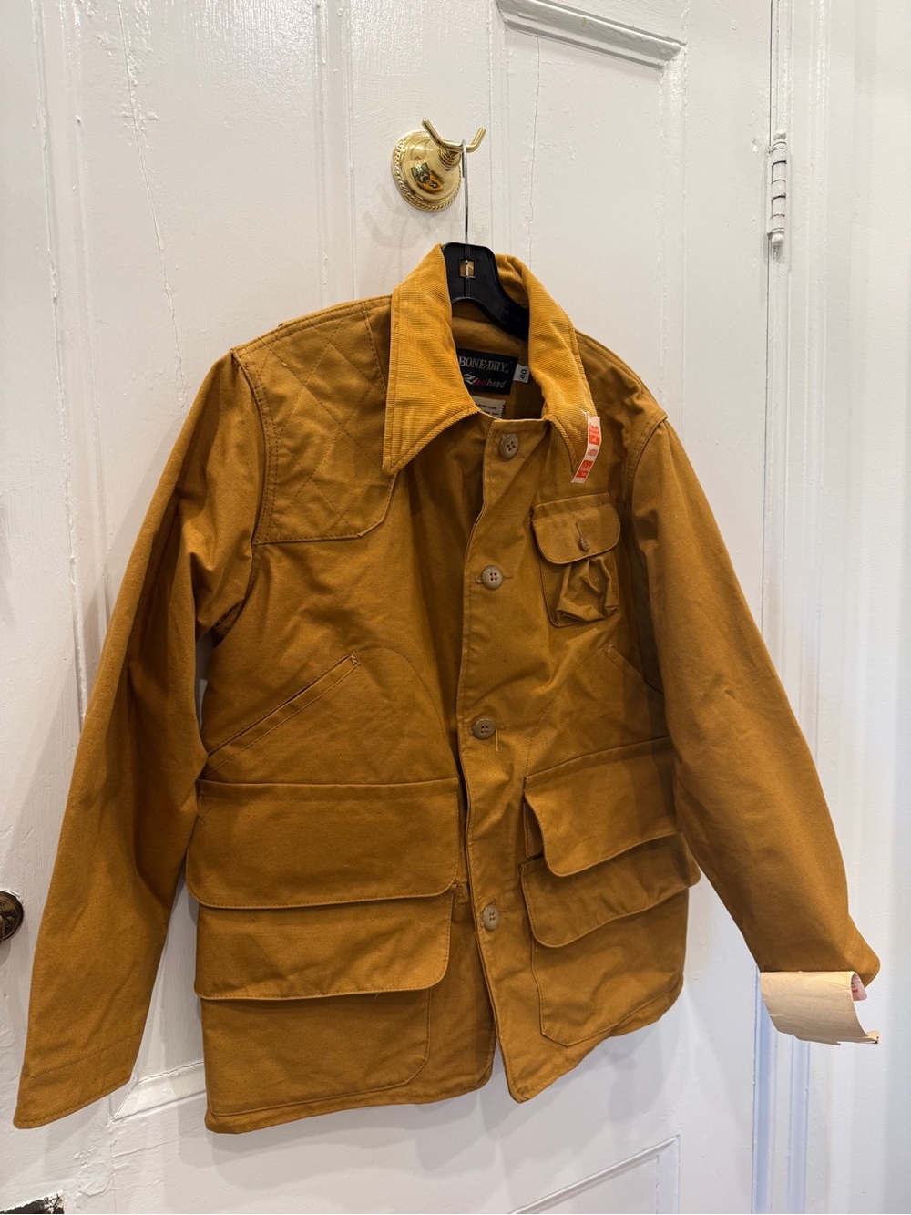 NWT Vintage 1930s Red Head Bone-Dry “Duck Coat” Field Jacket